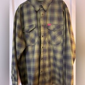 DIXXON Lone Wolf Plaid Skirt NWOT